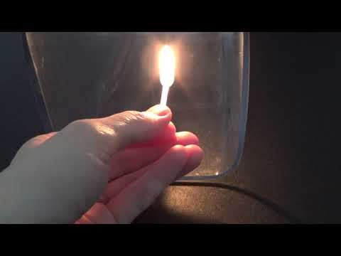 ASMR Glass Match Lighting