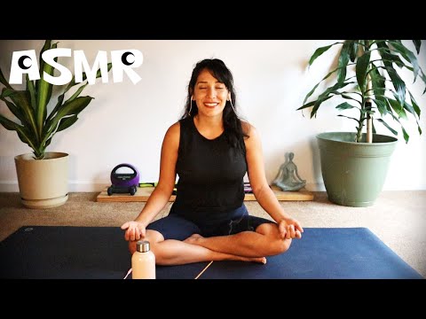 ASMR 🧘‍♀️ Yoga during a Thunderstorm | Relax | Release