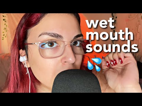 ASMR | pure wet mouth sounds (CV)