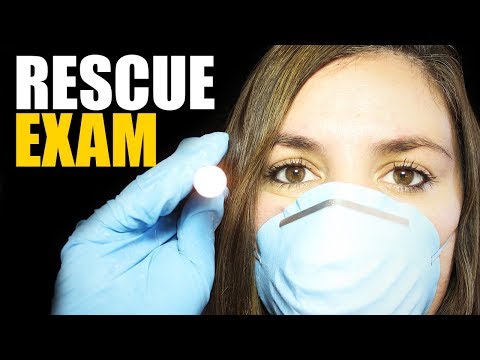 ASMR Earthquake RESCUE Medical Exam RP