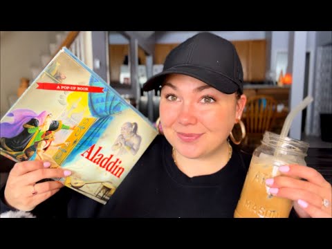 ASMR| RAMBLE and COFFEE ☕️ Books That Inspire Me 📚💫🌈 (tapping/whispering)