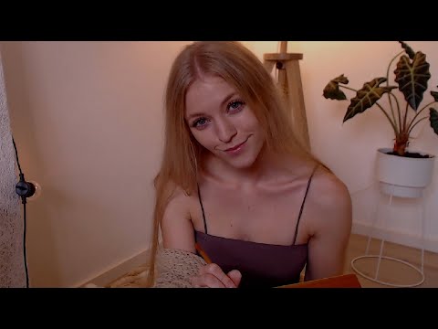 ASMR | ♥ Personal attention ♥ calming your anxiety ♥ (Whisper & Soft spoken friend roleplay)