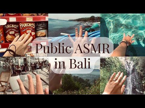 PUBLIC ASMR IN BALI (Supermarket, Café, Beach, ...)🌊🌴