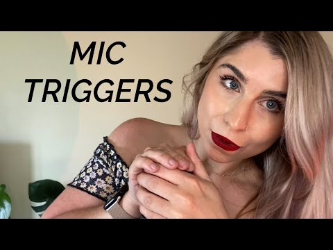 ASMR Microphone Triggers (Scratching, Tapping, Cupping, Things on the mic)