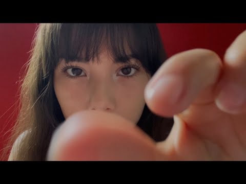 asmr ☁️ trigger words + hand movements (boom, paw, scrash, zap, tok…)