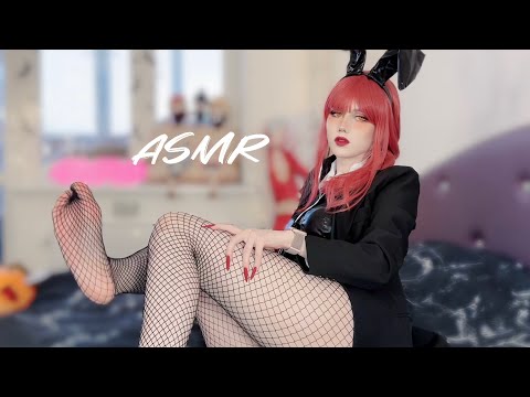ASMR Scratching | Makima Cosplay #asmr #asmrcosplay