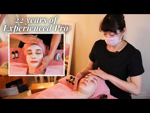 I got Gua Sha Face Massage by 22years of experienced Japanese Pro ASMR