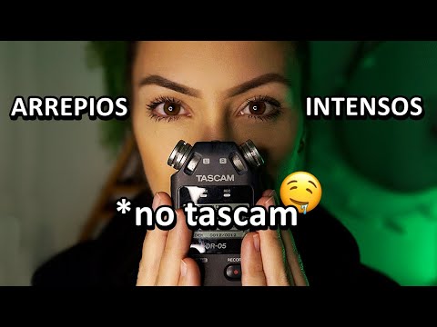 ASMR: SONS DE BOCA NO TASCAM 👄 para ARREPIAR E DORMIR