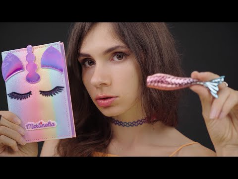 ASMR - Whispering while Tapping & Scratching My Gifts For You 🎁💖