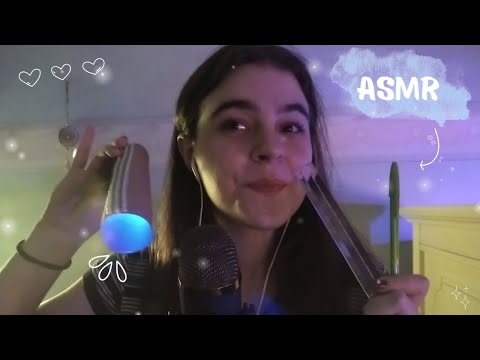 ASMR 🥱 - Gatilhos Visuais E Sonoros Que Me Relaxam • Visual And Sound Triggers That Relax Me
