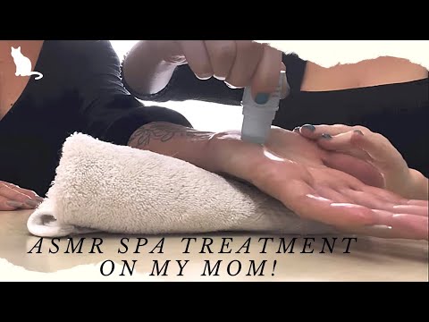 ASMR Sleep Spa Whispers — Spa Treatment on Mom!