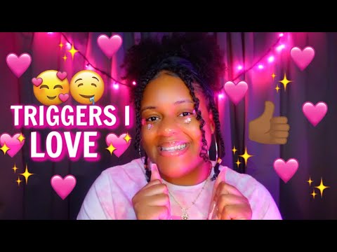 ASMR Triggers That I LOVE 💖👍🏽🥰✨(You Will Definitely Tingle 💕💗✨)