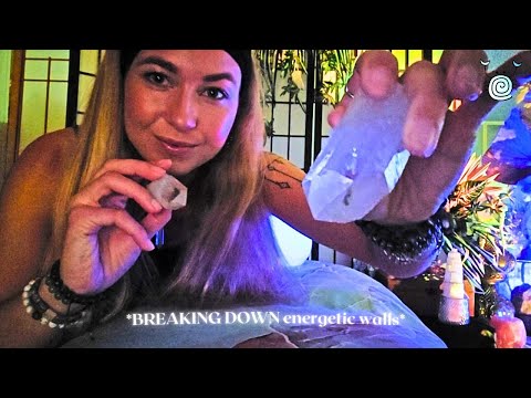 [POV Reiki ASMR] ~ breaking down your energetic walls to heal yourself 🌻 stress release ASMR