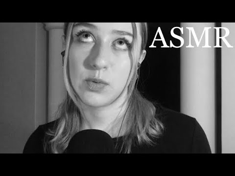 ASMR | inaudible whisper | mouth sounds | very relaxing 🤍🖤