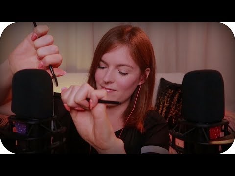 ASMR Windguard Scratching for Relaxation (Hands, Mascara Wands, Brushes, Feather Pick, +)