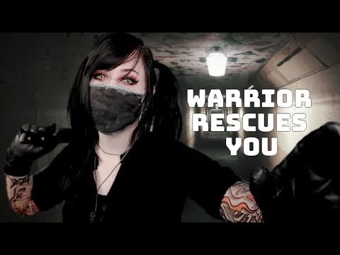 ASMR Warrior Rescues You From Zombies