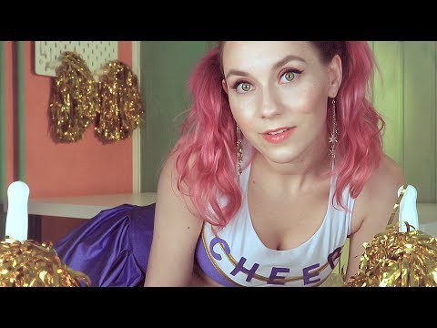 ASMR - I’m a CHEERLEADER  and  I'll share my SHAMEFUL SECRET with you about...🌈 Ramble WHISPERING