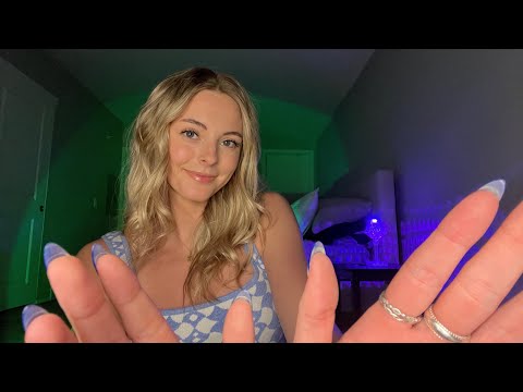 ASMR | Patting, Tickling and Massaging Your Face | Up Close Face Attention