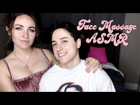 ✨ Relaxing Face Massage ASMR (REAL MASSAGE SOUNDS) ✨ Soft Speaking, Personal Attention