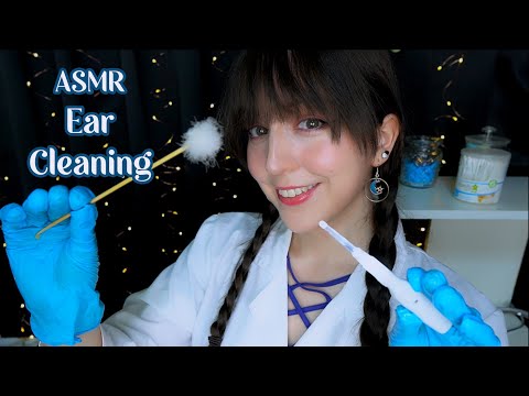 ⭐ASMR [Sub] Relaxing Ear Cleaning, Doctor Roleplay (Soft Spoken)