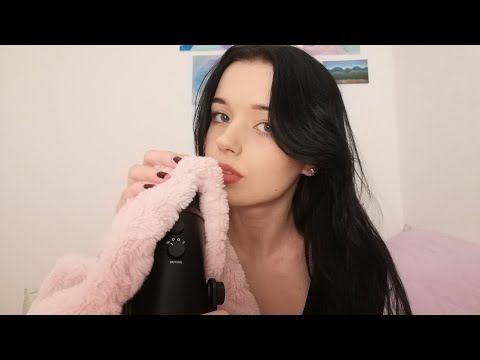 Fabric over the mic ASMR with 'shh' sounds (Ben's Custom Video)