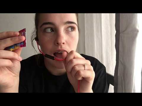 ASMR||Mouth Sounds/Ear Nibbling/Popping Candy||