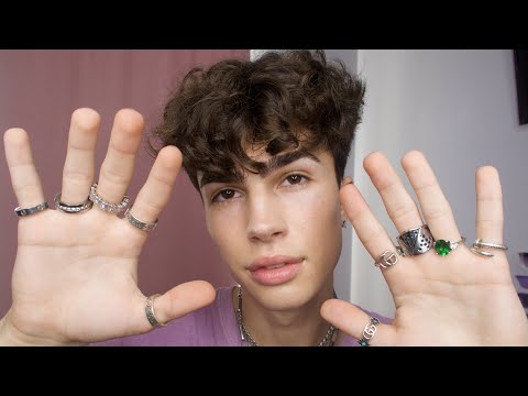 ASMR- Removing Your Negative Energy (Ring sounds, positive affirmations￼)