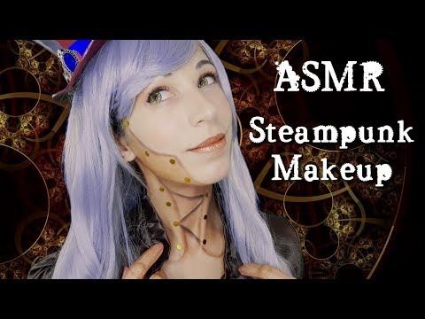 ASMR MAKEUP . Steampunk TUTORIAL . DIY  Maquillaje . Susurros . ESPAÑOL