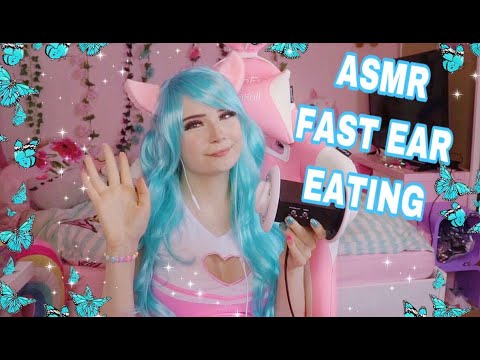 ASMR - Fast Ear Eating (no talking) Lealolly
