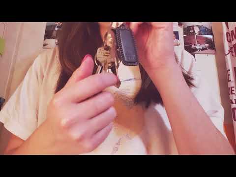 ASMR ~ Playing with Keys & Key Chains from the late 90s/ early 2000s ~ REALIZING