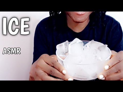 ASMR - HARD ICE EATING | ICE CUBE EATING | ICE EATING