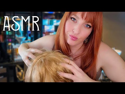 ASMR Relaxing Reiki Head Massage, Hair Tracing & Brushing | Personal Attention