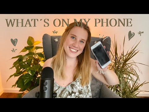 Whats on my Phone 📱 | German ASMR | Maje ASMR