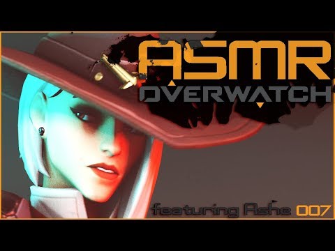 [ASMR] OVERWATCH: Ashe is playing with PACHIMARI while chewing gum!