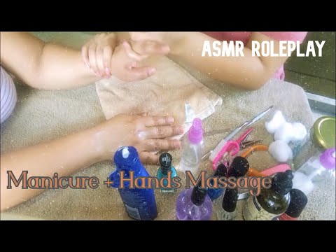 [ASMR] 💅 Manicure + Hands Massage (Visual ASMR)