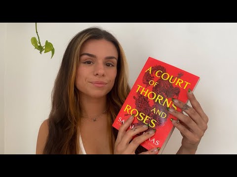 ASMR reading you a compelling bedtime story 🌹 VISUAL HAND MOVEMENTS & book tapping