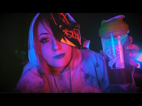 ASMR | Asking You Personal Questions & Becoming Your Rave Buddy [lo-fi quiet background music]