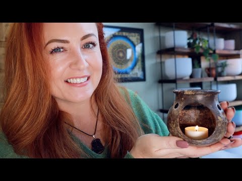 ASMR ✨ Purity Healing Centre Registration ✨ Typing, Questions, Writing, Candle & Crystals