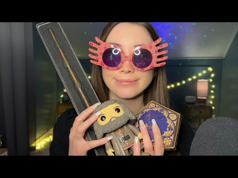 ASMR ✨ Tapping on my Harry Potter Toy / Replica Collection ✨
