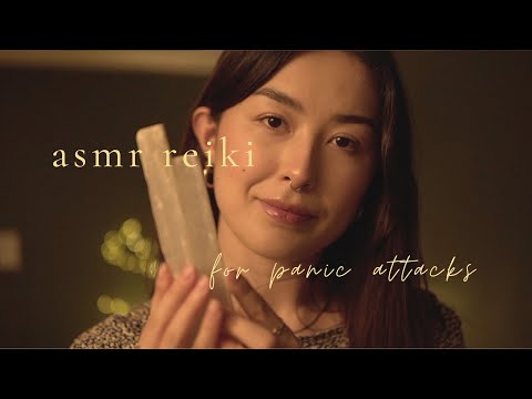 ASMR Reiki for Panic Attacks + Intense Emotions (Singing Bowl, Crystal Healing, Hand Movements)