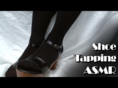 Goth Boots and Heels | Shoe Tapping ASMR (No Talking)