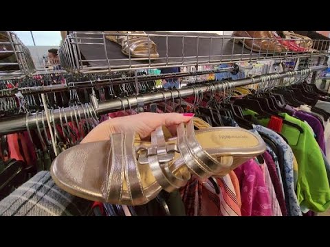 ASMR | Goodwill Shoes & More Walk-Through 3-23-2023 (Whispered Voiceover)