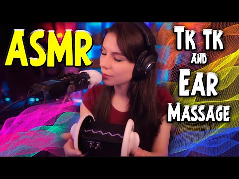 ASMR Tktk and Ear Massage 💎 No Talking