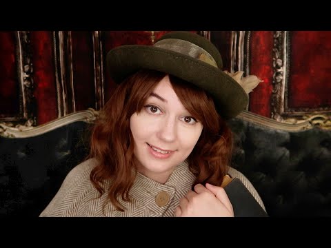 ASMR 🚂 COZY SCOTTISH TRAIN RIDE ROLEPLAY ☕️ Rain and Train Sounds, Accent, Fall Asleep with Me