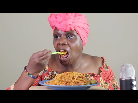 Comfort Spaghetti ASMR Eating-Sounds