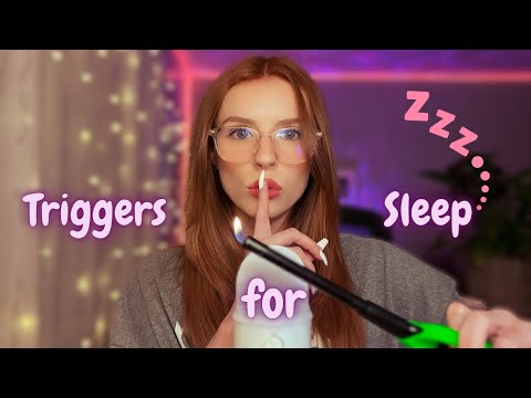 ASMR for Deep Sleep 😴💤 (hand movements, mouth sounds, mic triggers, visualizations)