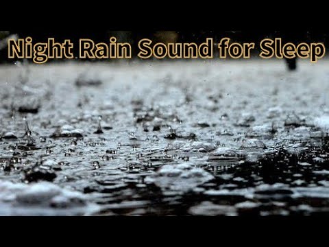 ASMR GENTLE  NIGHT RAIN SOUND FOR SLEEP INSOMNIA RELAXING MEDITATION | ASMRYOGI2