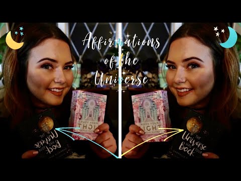 ASMR ✨ - Positive Affirmations of the Universe 💕🦄🦋🔮