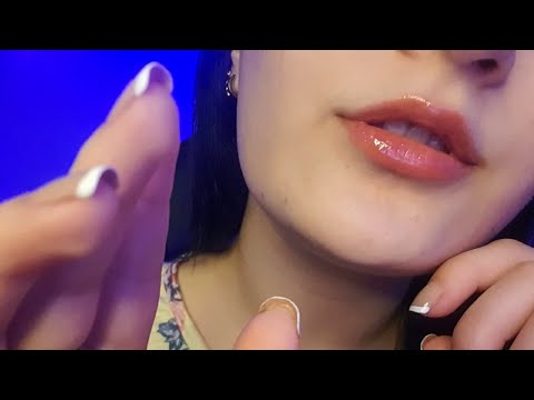 ASMR If you want to fall asleep quickly(close uo,shushing, kissing)♡