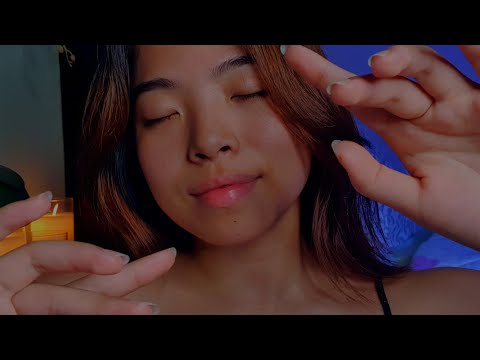 ASMR To Slow Down 🤍 Hand Movements & Deep Breathing with Soft Ambient Music (No Talking)